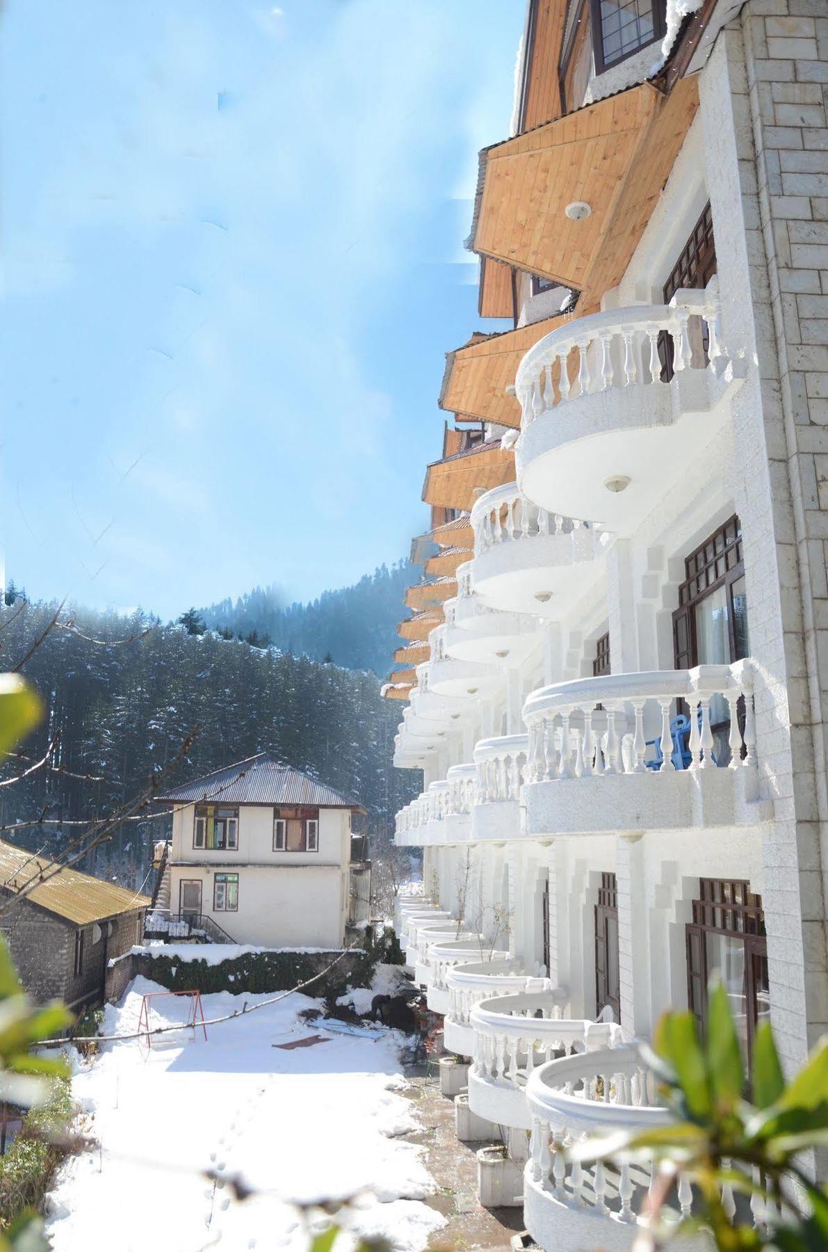 Hotel Manali Heights Exterior foto